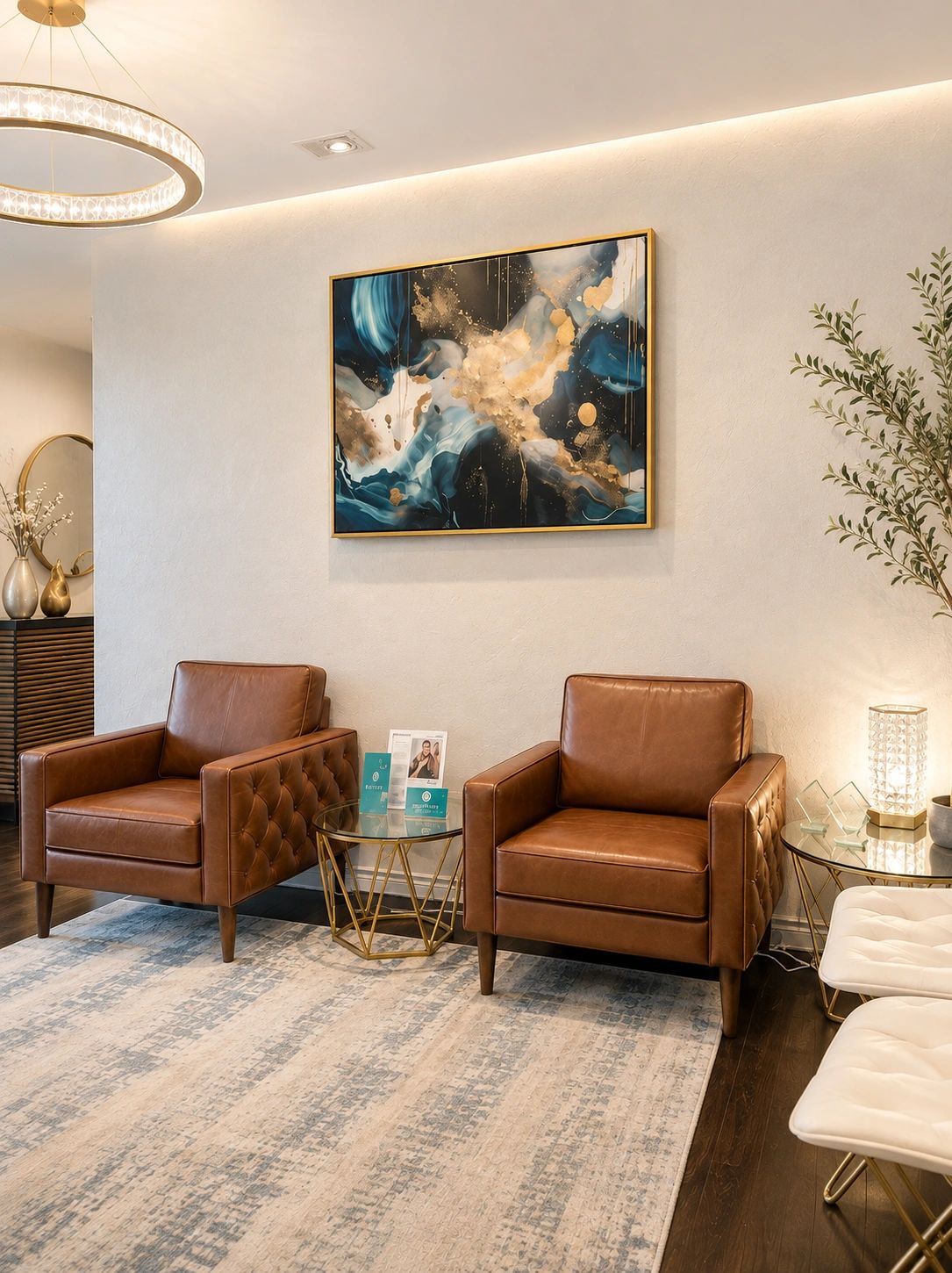 Upscale medical spa interior