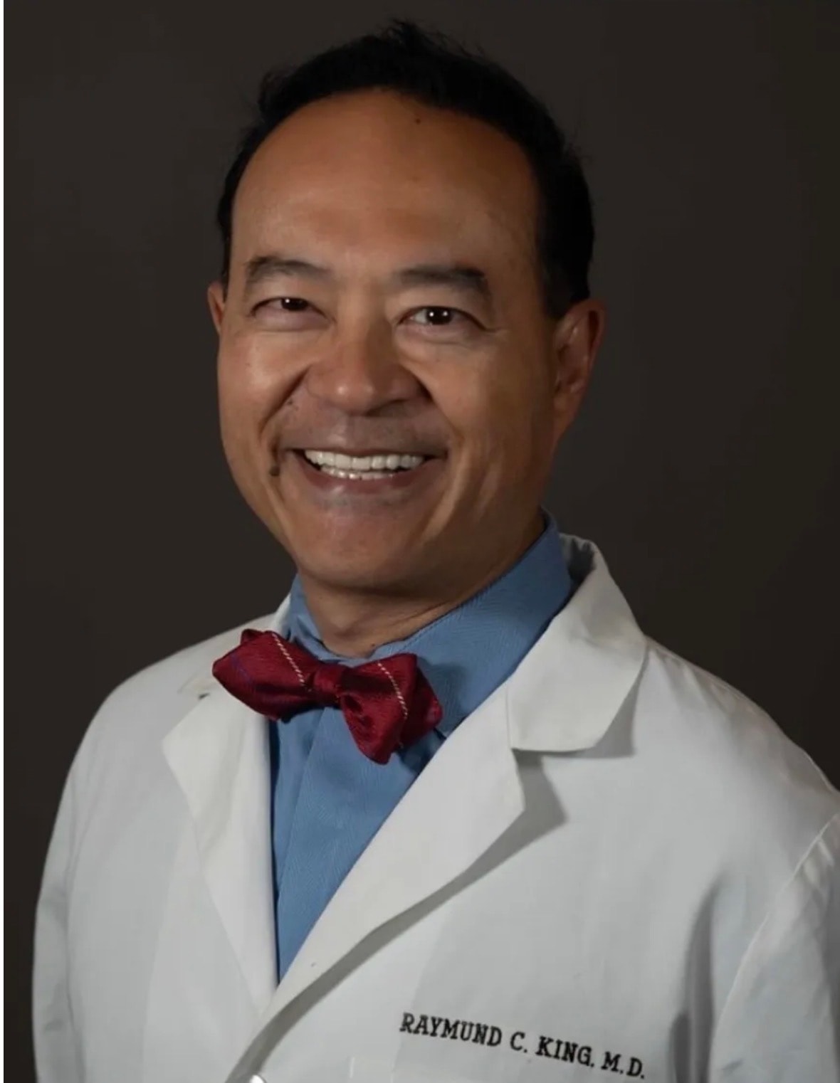 Dr. Raymund King — Medical Director